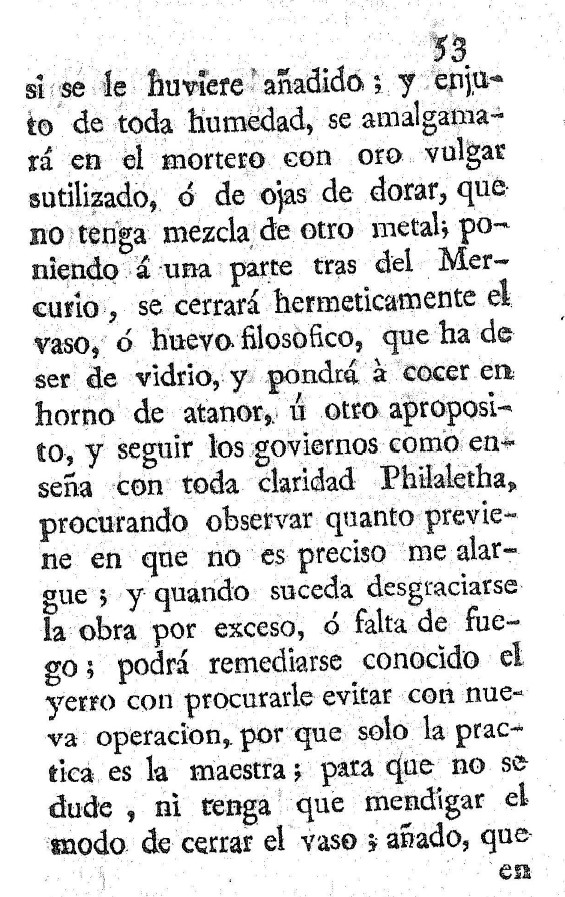 Página facsimilar sobre el mercurio de los filósofos y Francisco Bruno Sebastián, imagen 2